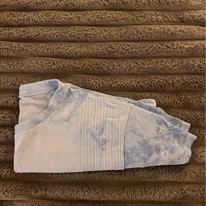 Lululemon Crop Athletic Tee. Tie Dye!!